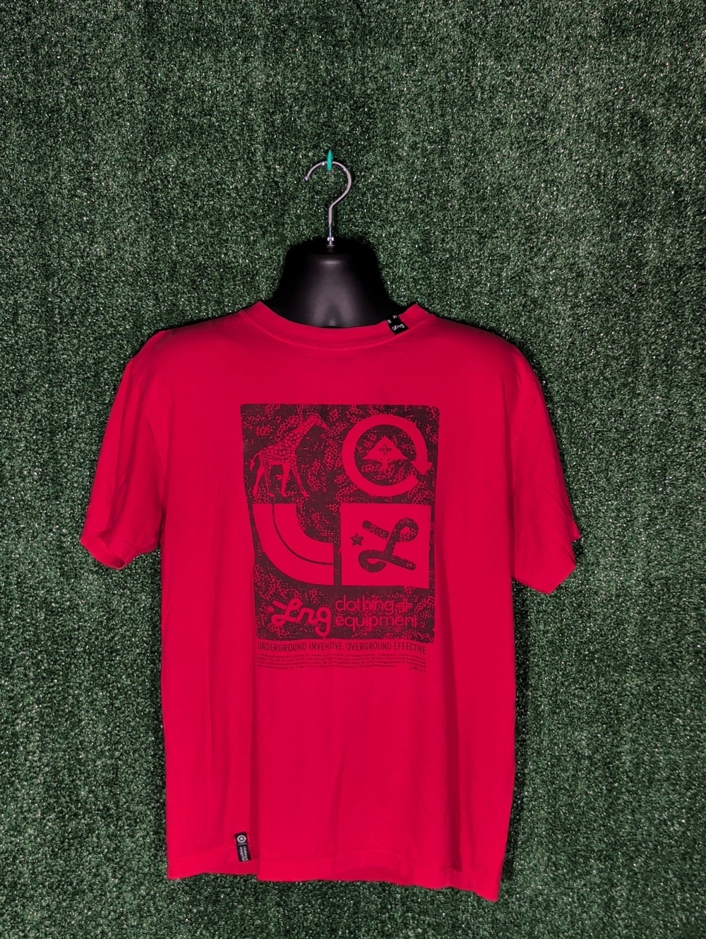 Y2K LRG Brand Research Graphic Tee Size XL